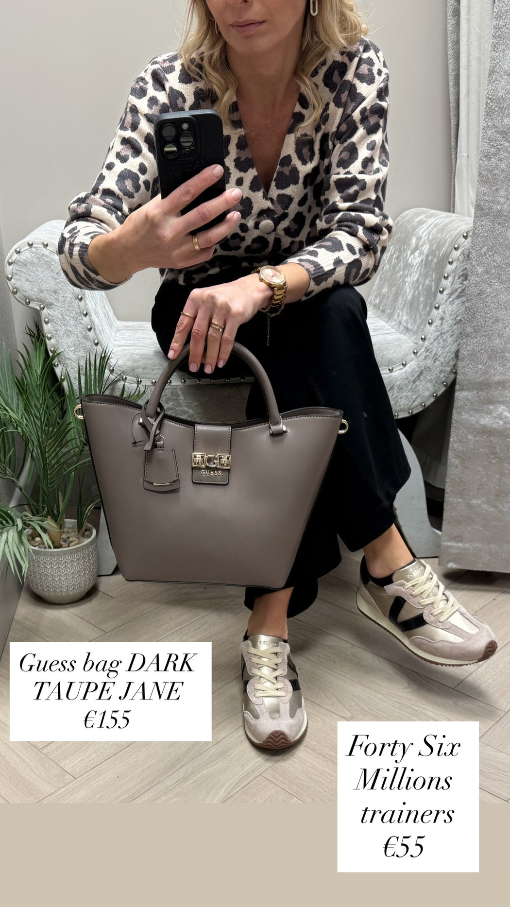 Guess bag VG989122
DARK TAUPE JANE
