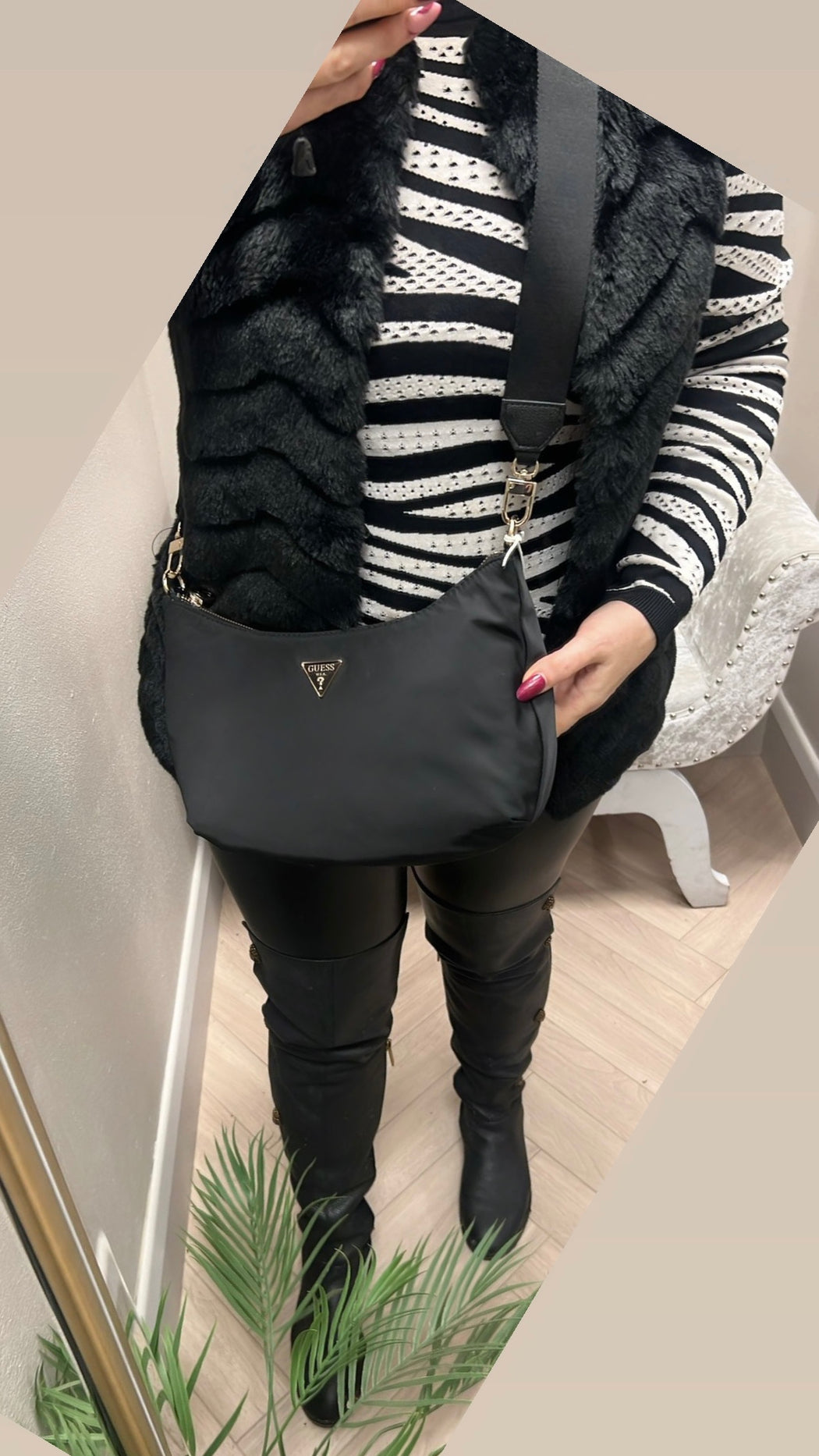 Guess eco gemma hobo shoulder bag EYG839501