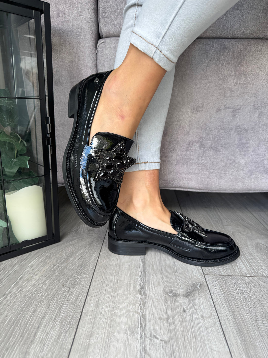 Afyon one ink star loafer