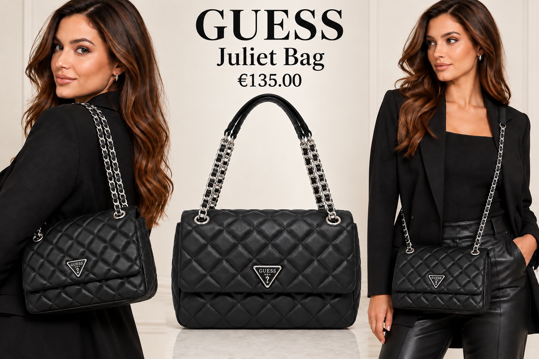 Guess Black JULIET Bag. QG245621