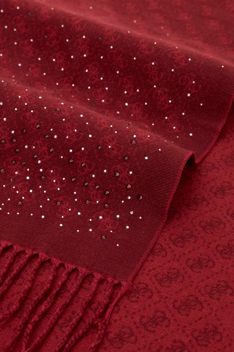 Guess burgundy scarf  AW5658POL03 - BUR