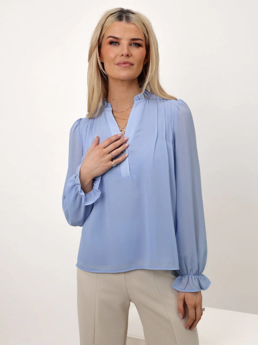 Light blue Heidi top