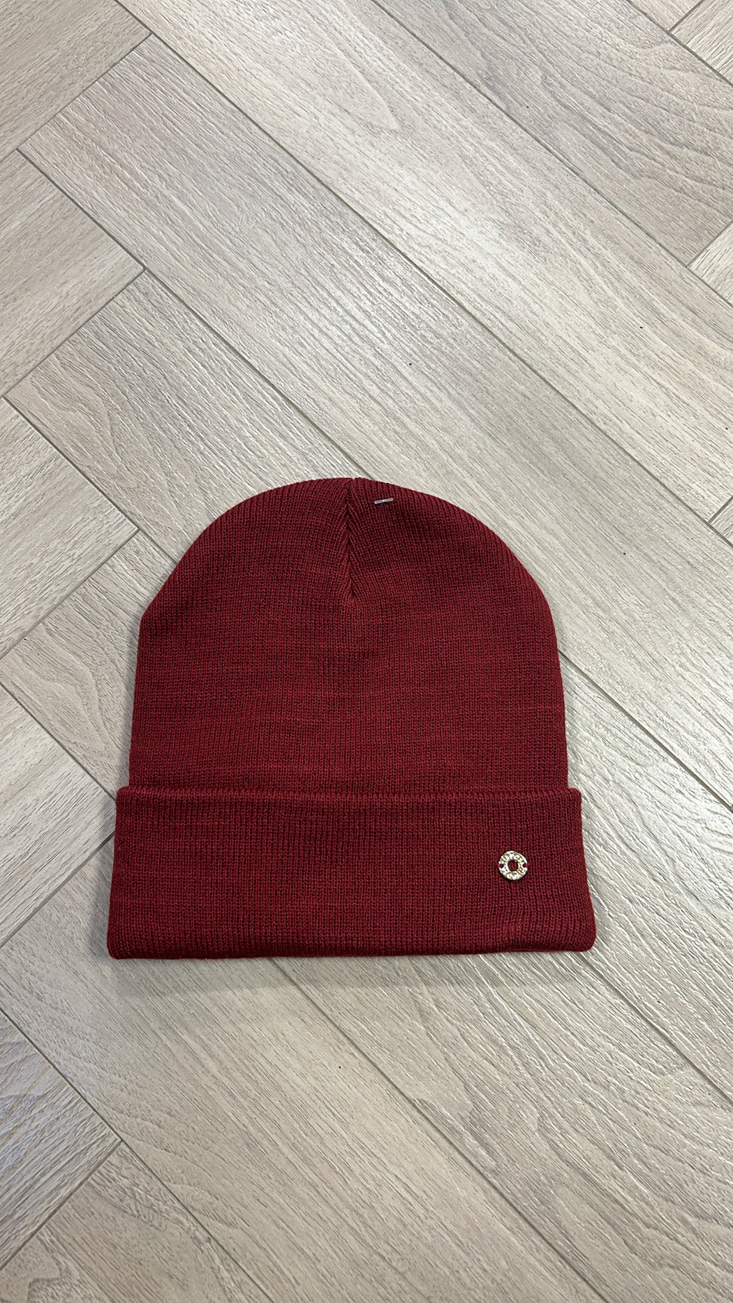 Emily wine beanie