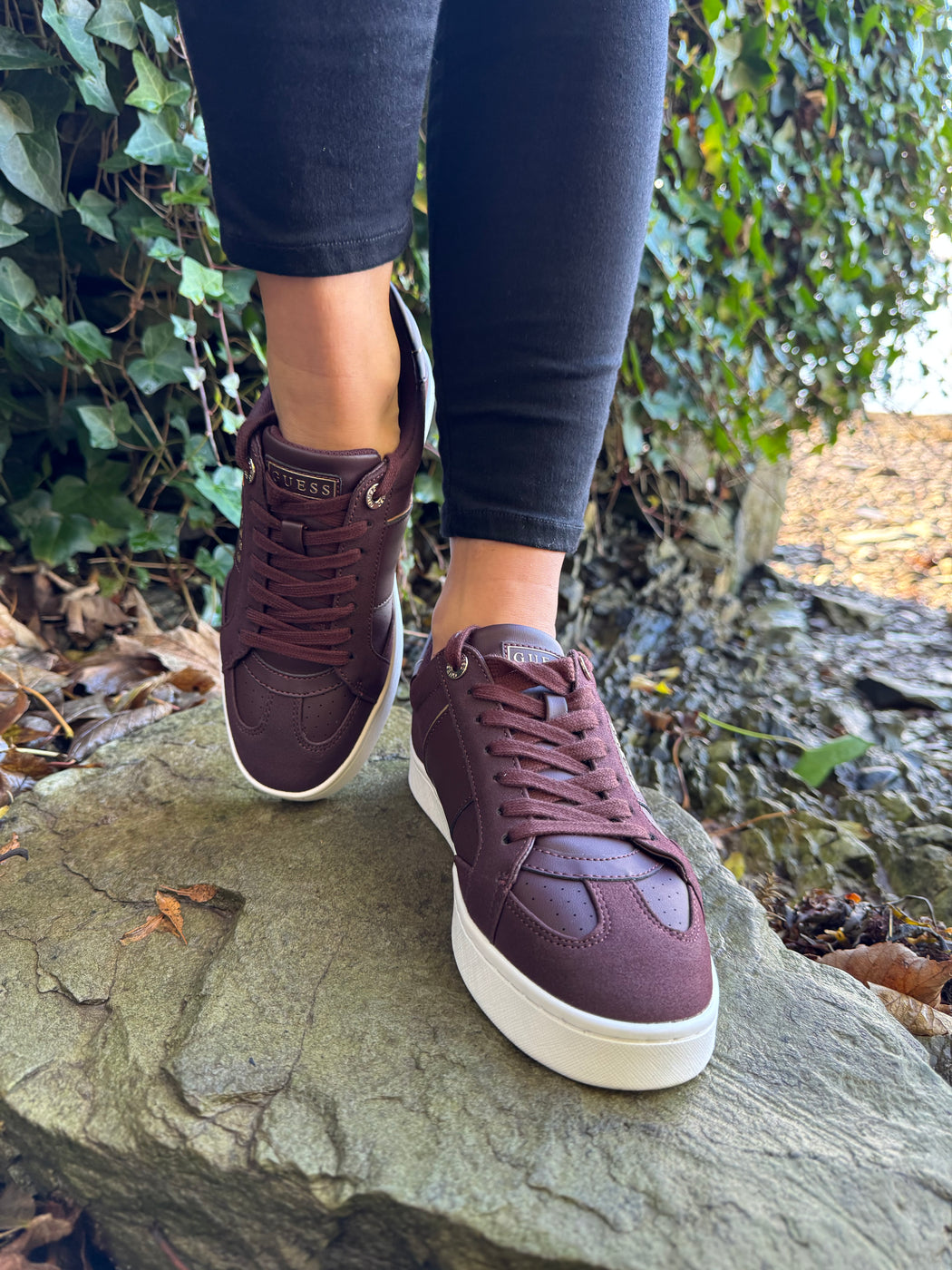 Guess jrone wine sneaker flfjr8pel12
