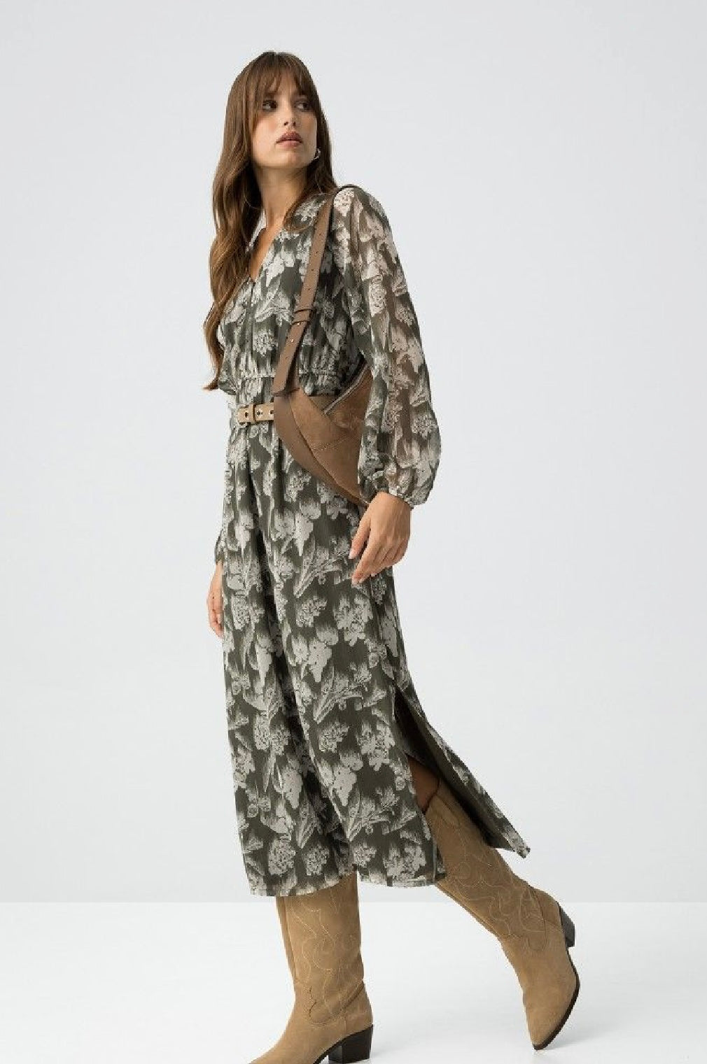 Kourtney midi dress