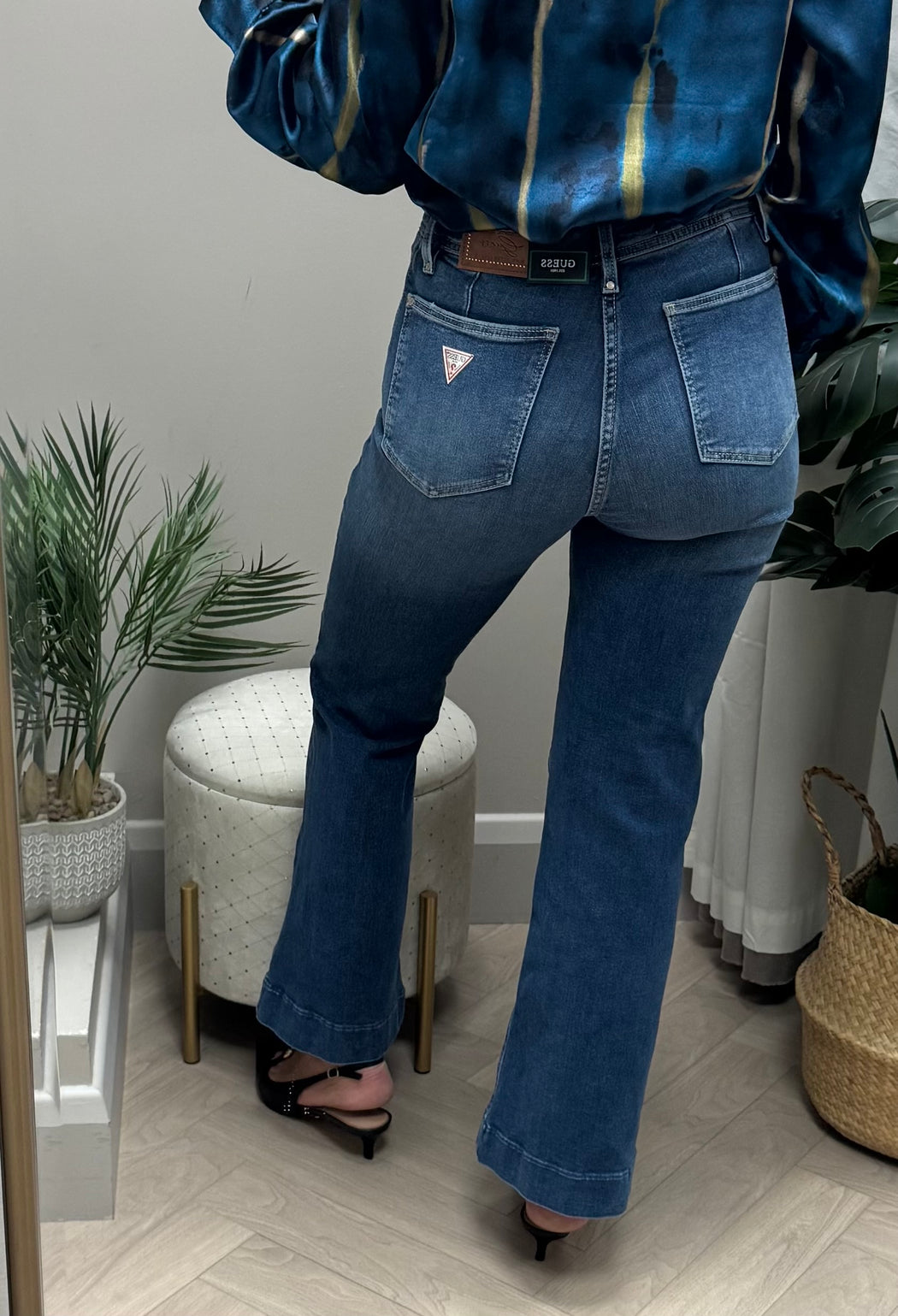 Guess Valerie Wide Leg jeans W5YA74D5PY3
