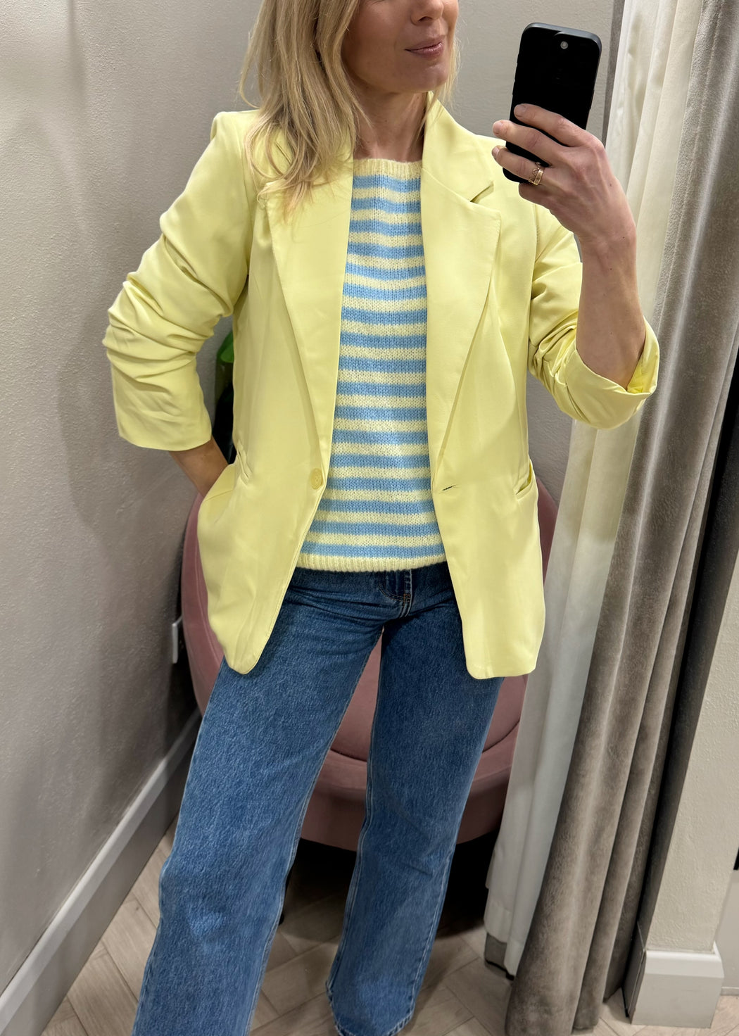 Sue lemon blazer