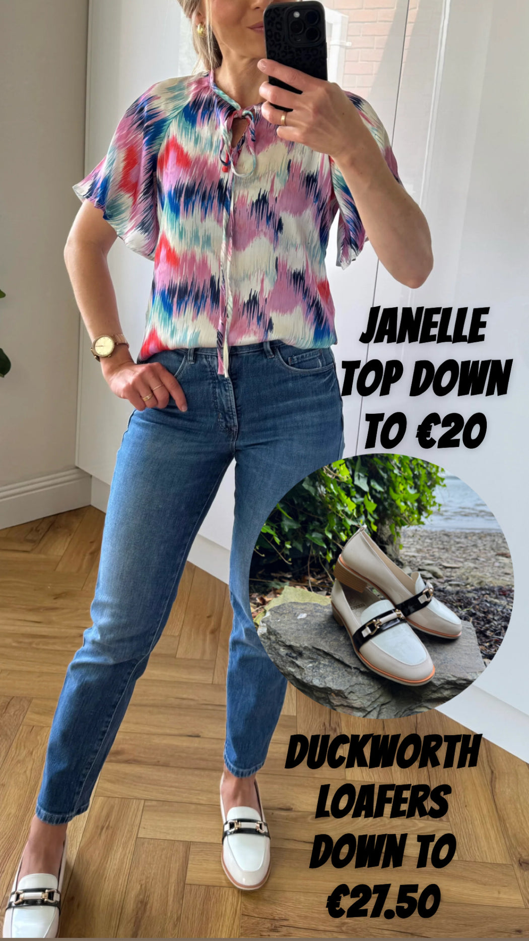 Janelle top pink