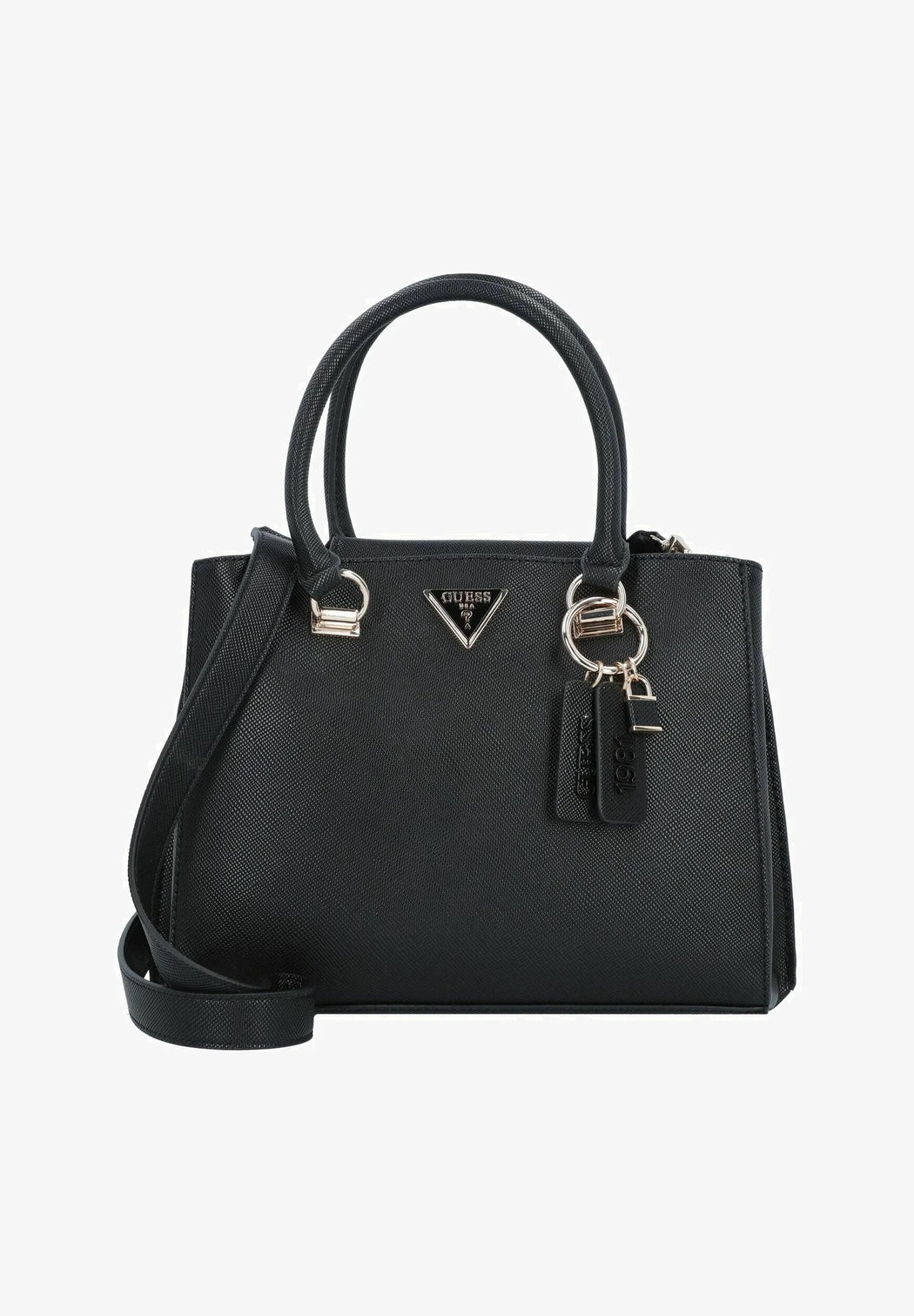 Guess black noelle satchel bag ZG787906