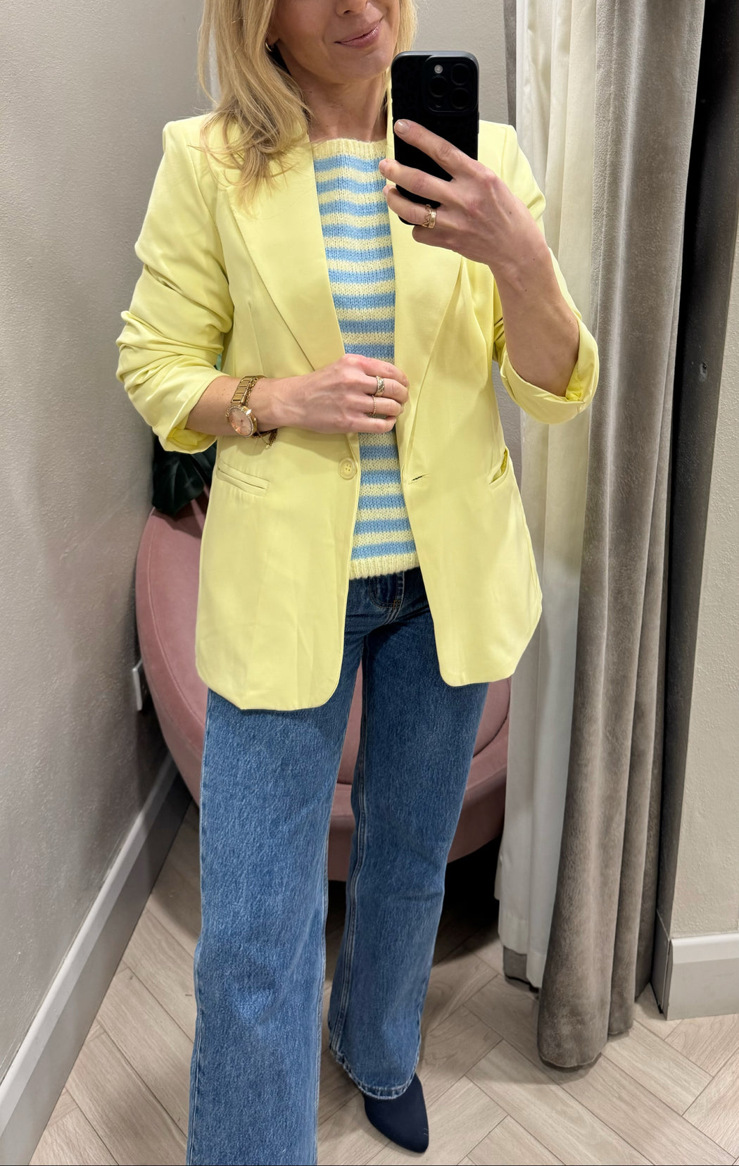 Sue lemon blazer