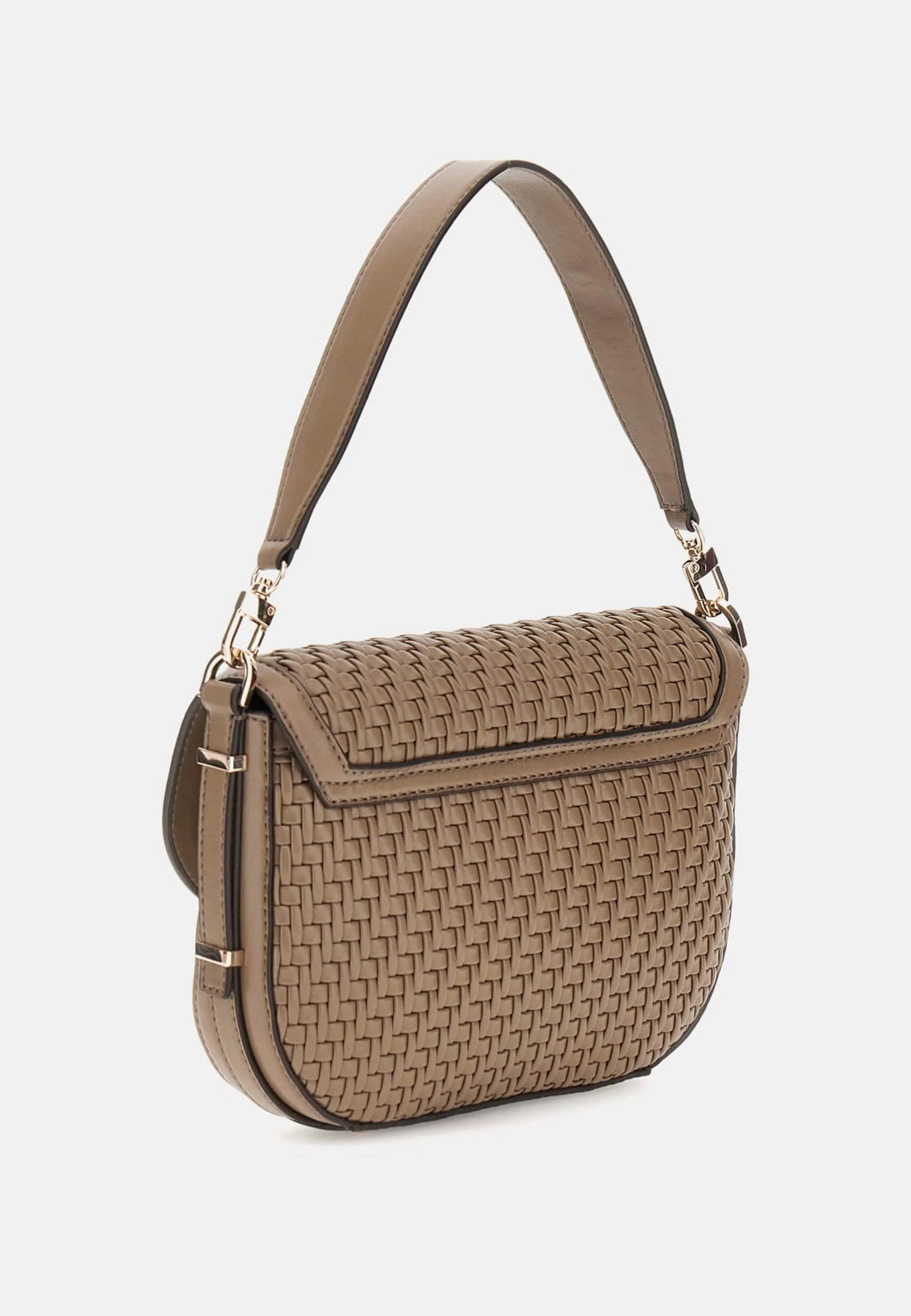 Guess dark taupe murielle shoulder bag WG950320