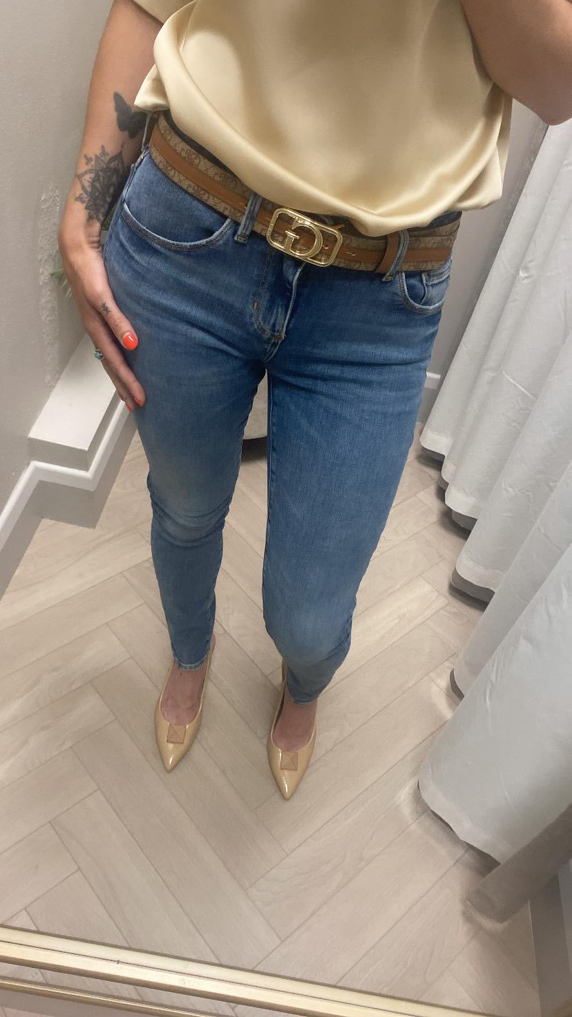 Guess Annette W2YA99D4Q02 skinny mid waist jeans