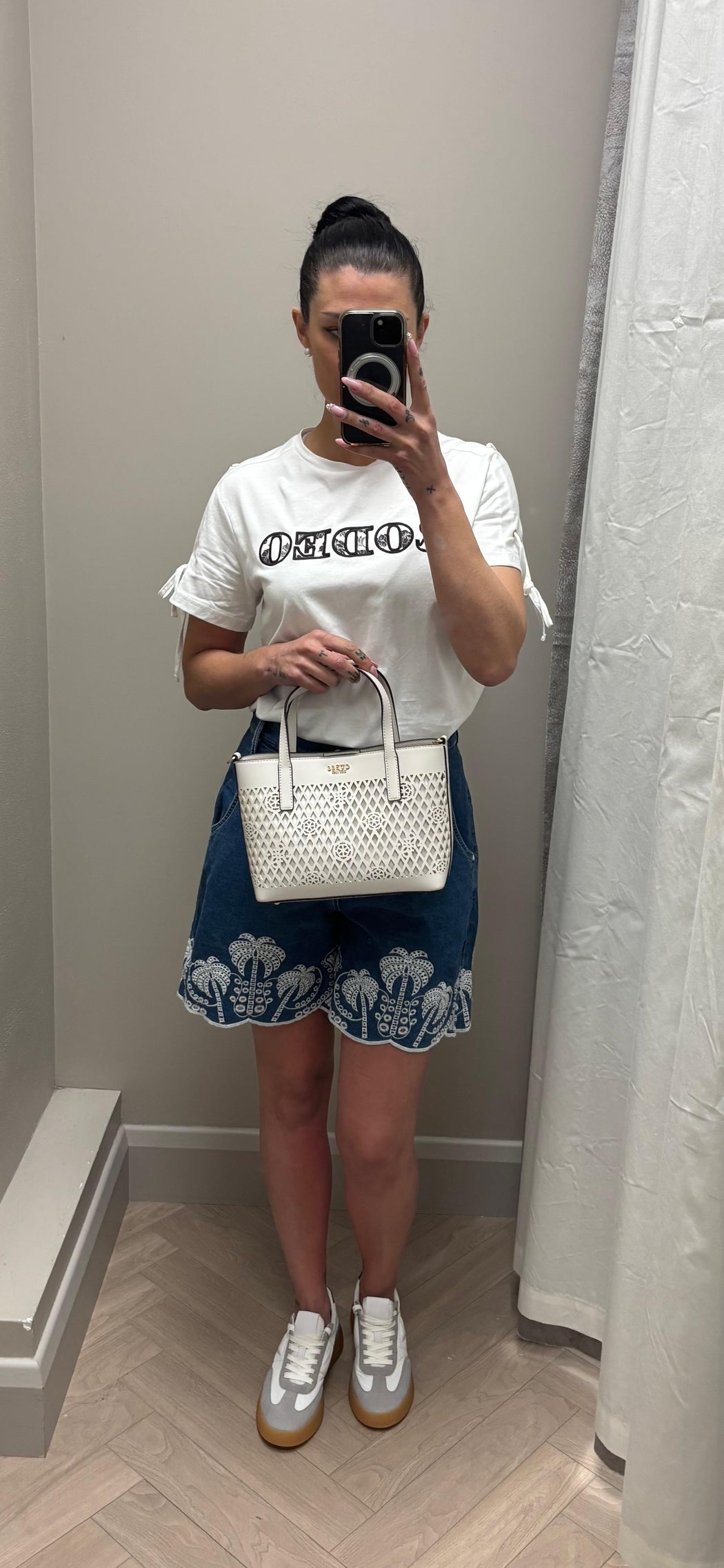 Guess LETTY MINI PG991175 off white 2in1 bag