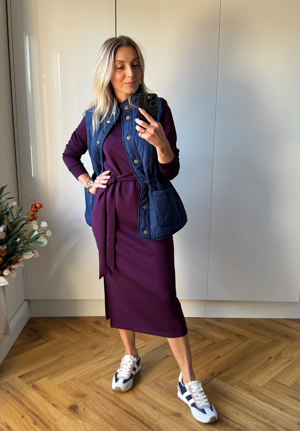 Mandy Gilet Blue
