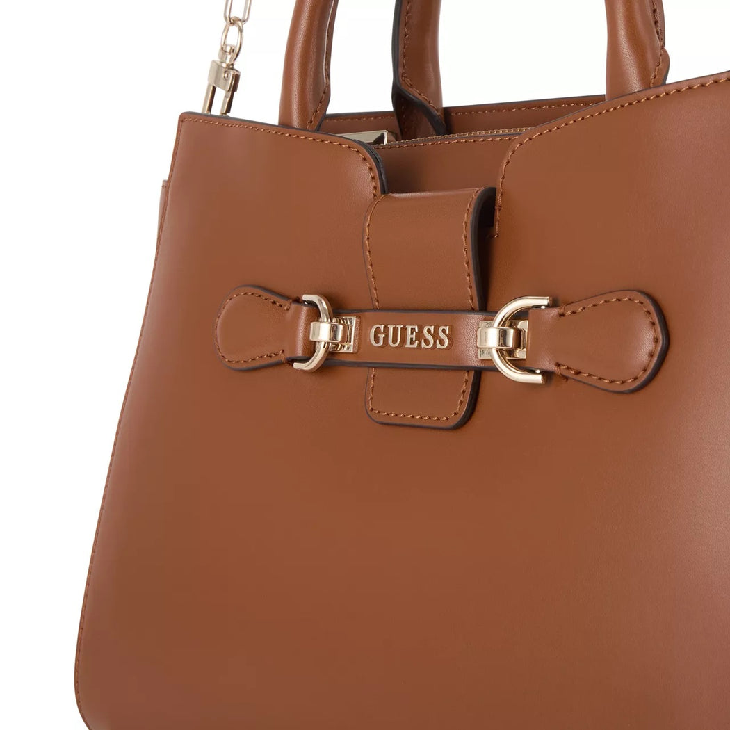 Cognac nolana guess satchel bag VG950006