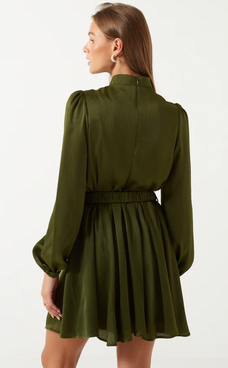 Lara khaki dress