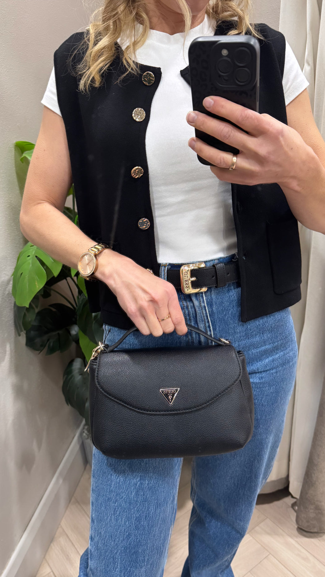 Guess black Evie bag bg966420