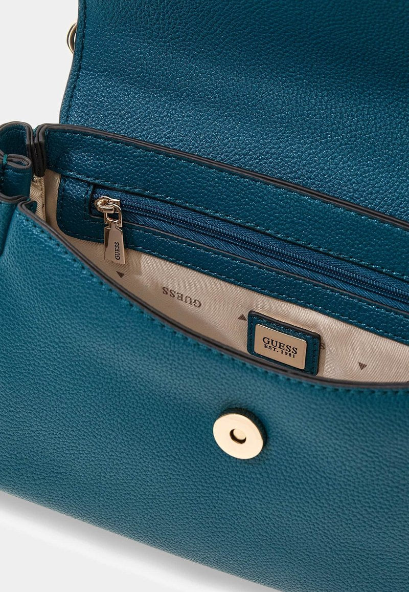 Guess teal Evie crossbody