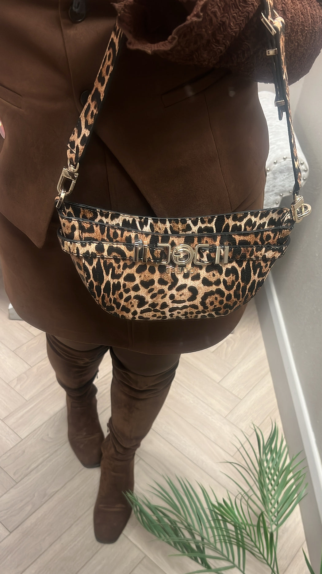 Guess leopard cirene bag LG966818