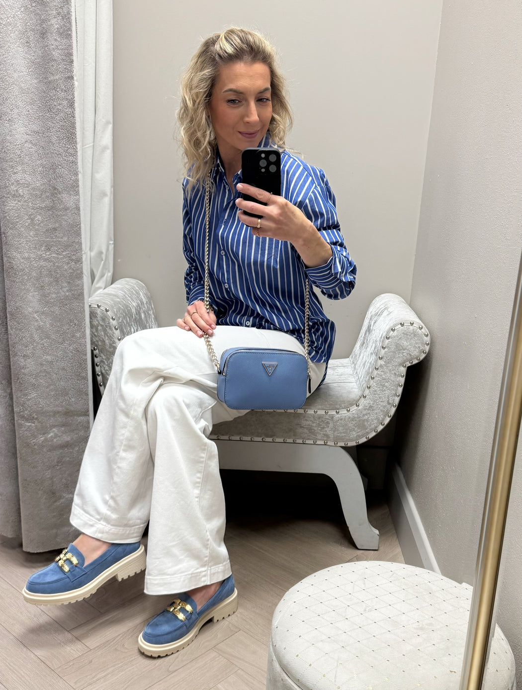 Castro blue striped