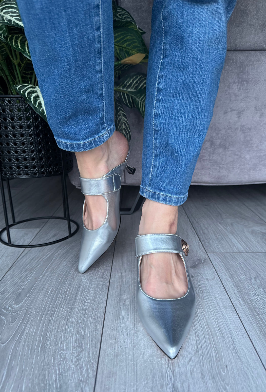 Sofitel silver heels