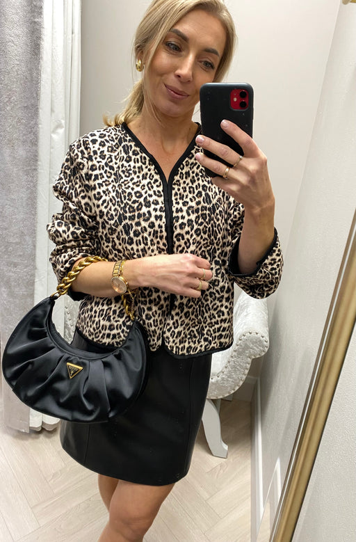 Susie leopard print jacket