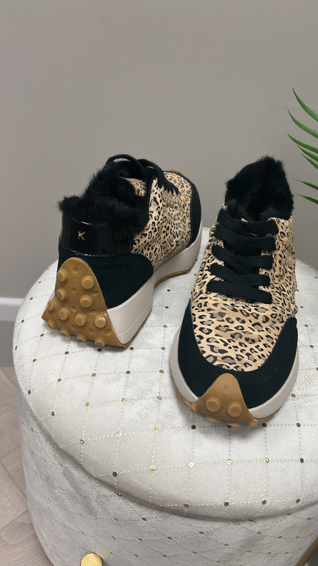 Dabin creamlop leopard runners