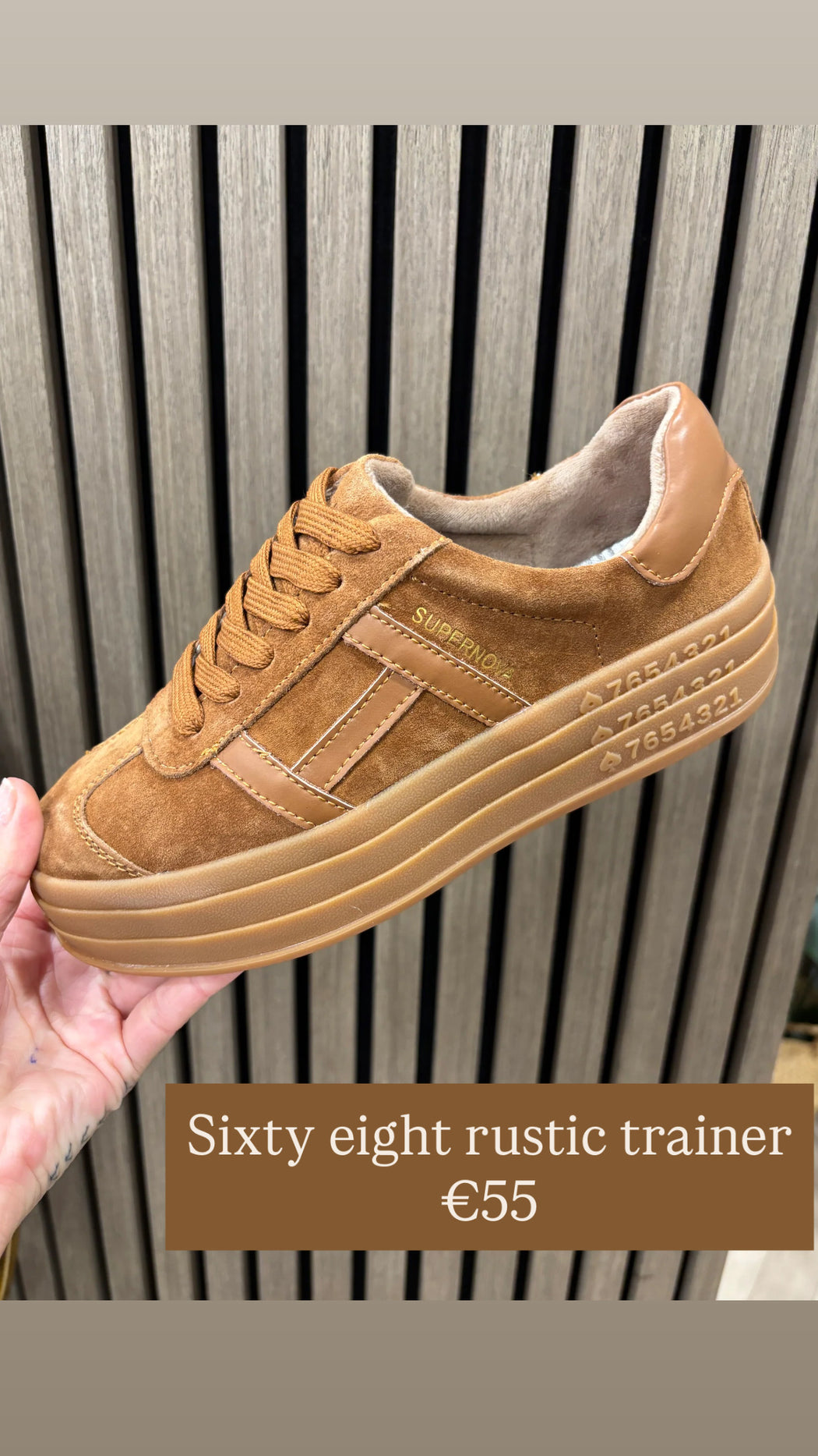 Sixty eight rustic trainer