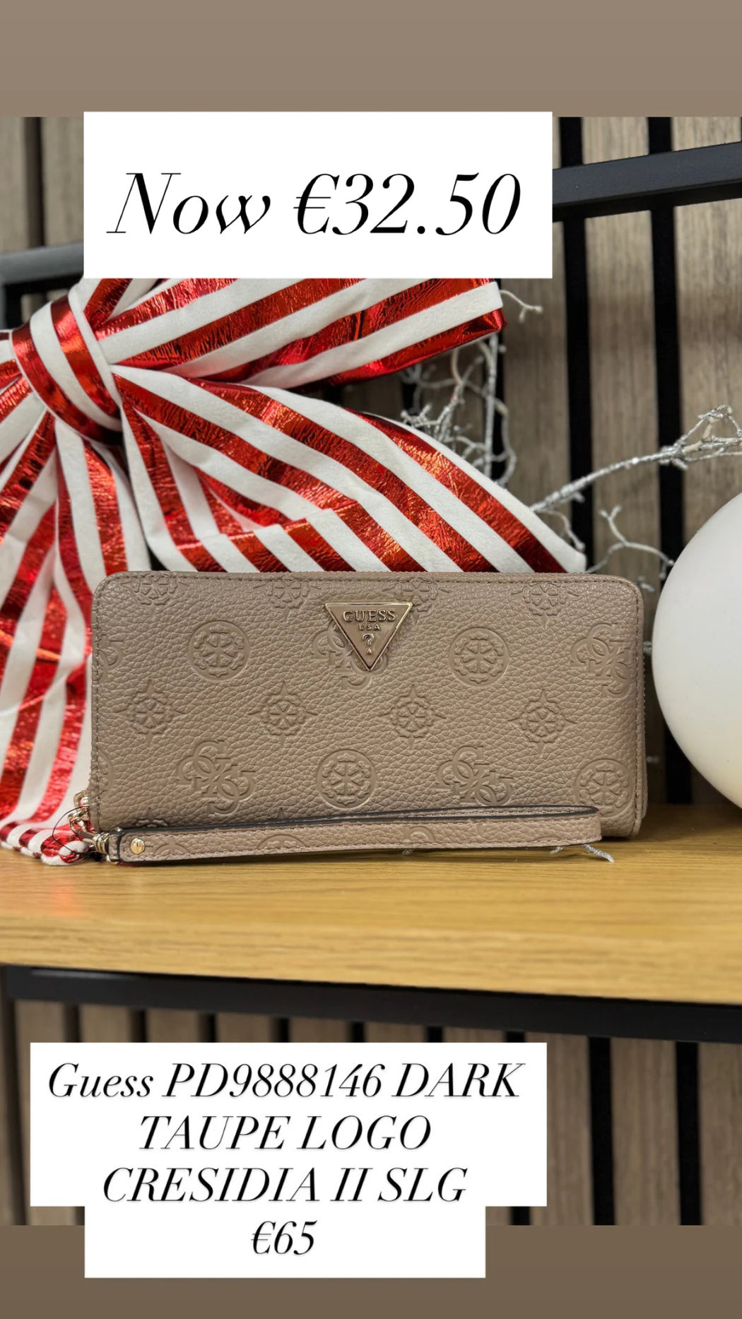 Guess PD9888146 DARK TAUPE LOGO
CRESIDIA II SLG