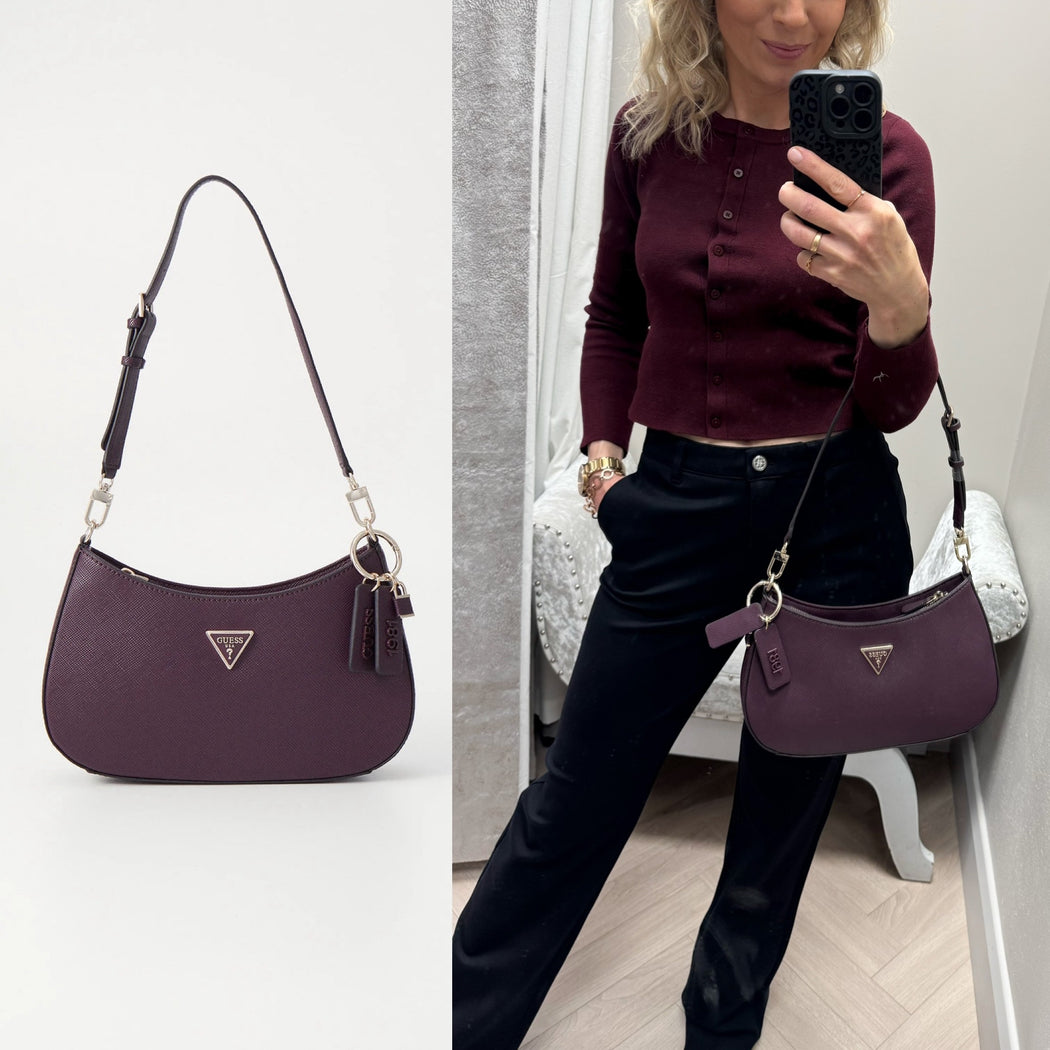 Guess Aubergine Noelle shoulder bag ZG787918
