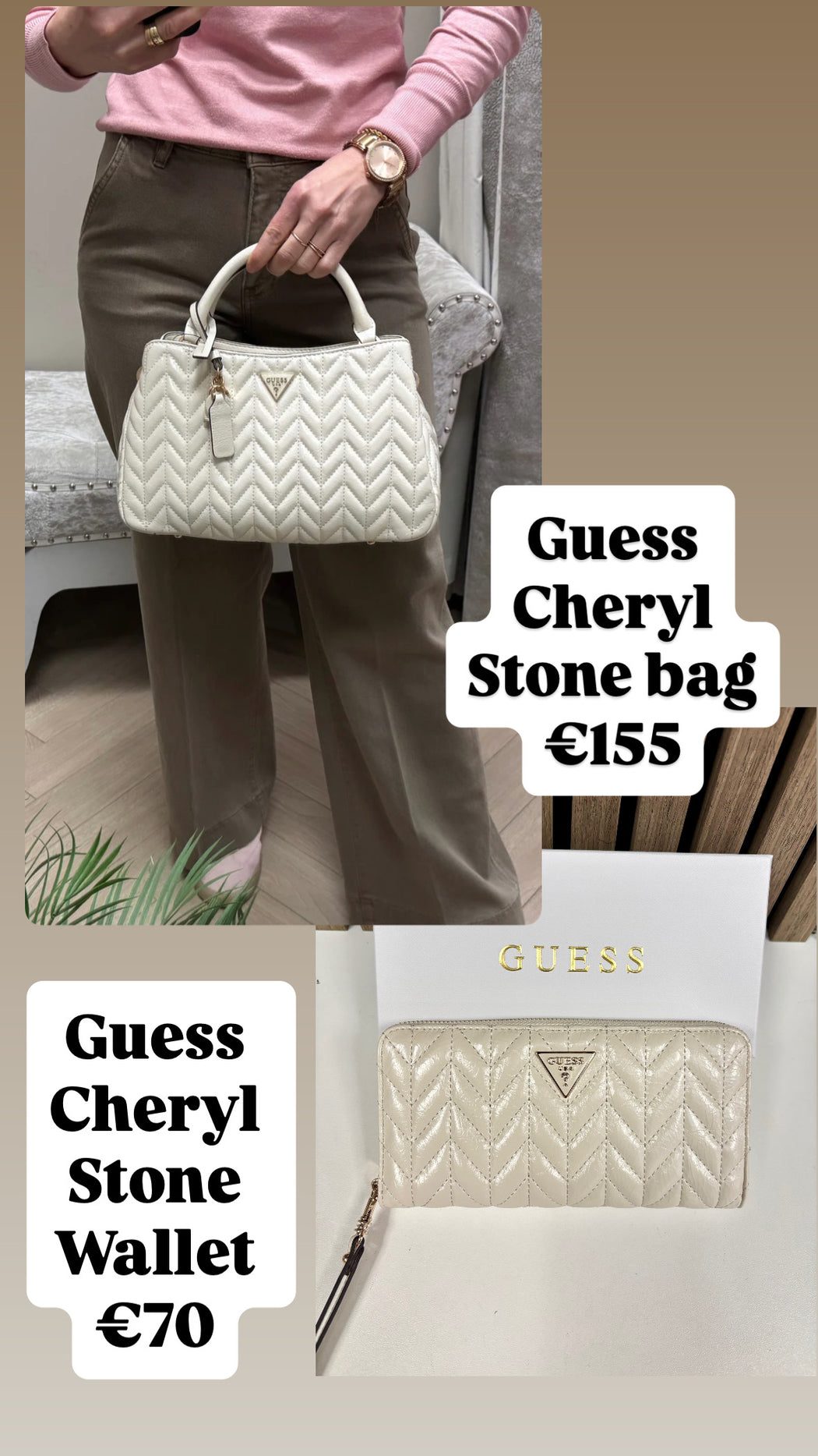 Guess Cheryl Stone Bag. TQ972006.