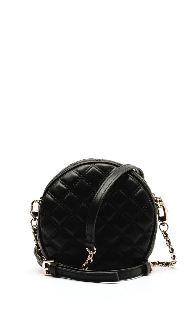 Black guess giully mini crossbody QG874870