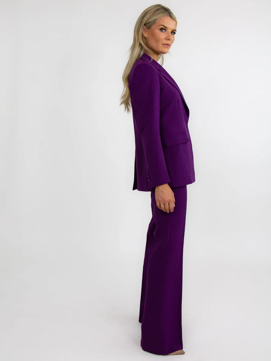 PALERMO TROUSERS IN PURPLE
