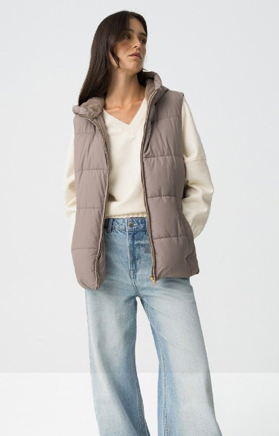 Titi beige gilet