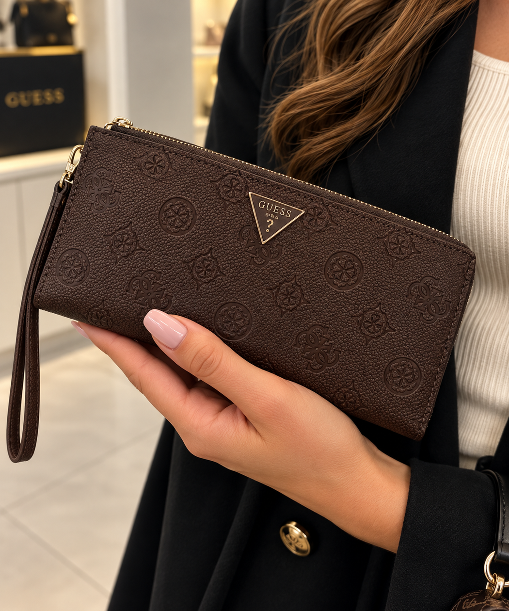Guess Blake brown wallet pd2222157