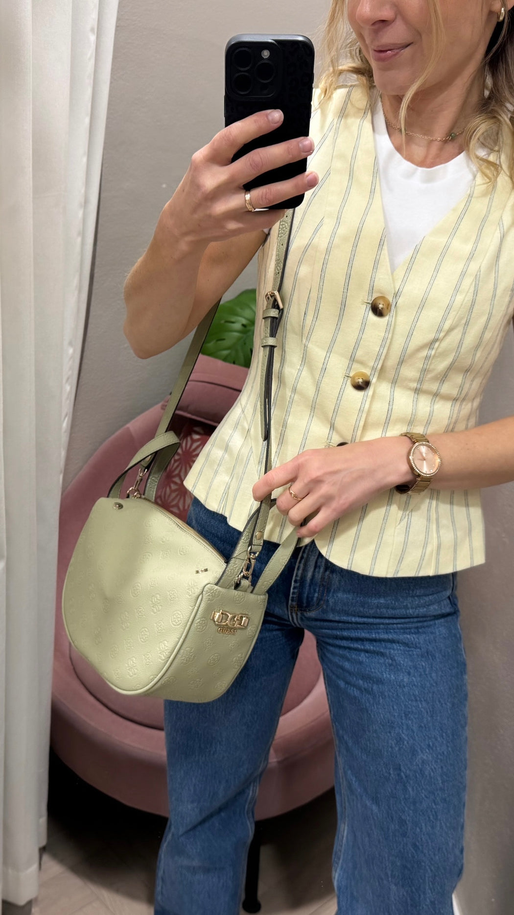 Guess sage logo anise bag pd991677