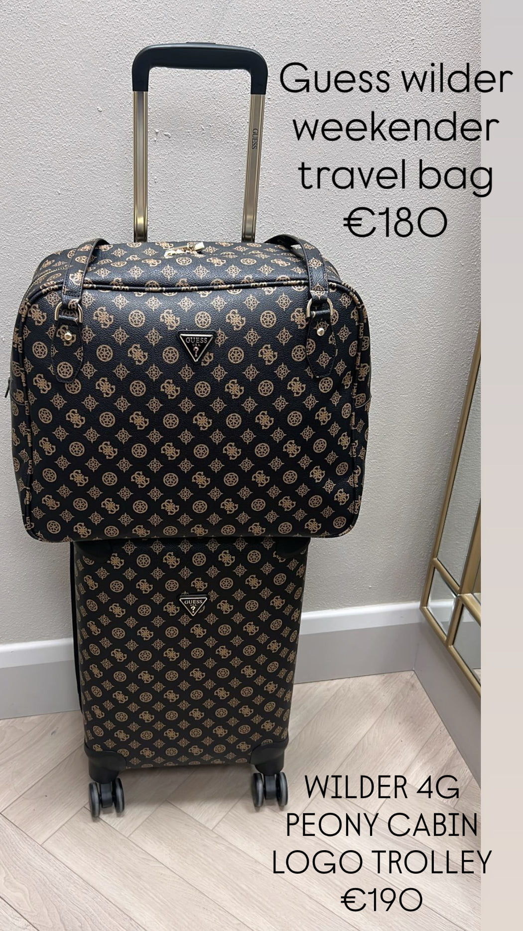 WILDER 4G PEONY CABIN LOGO TROLLEY