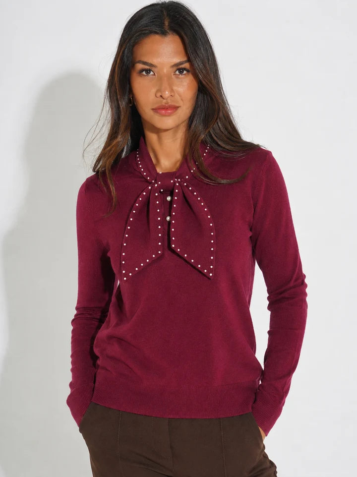 Plum Presley knit top