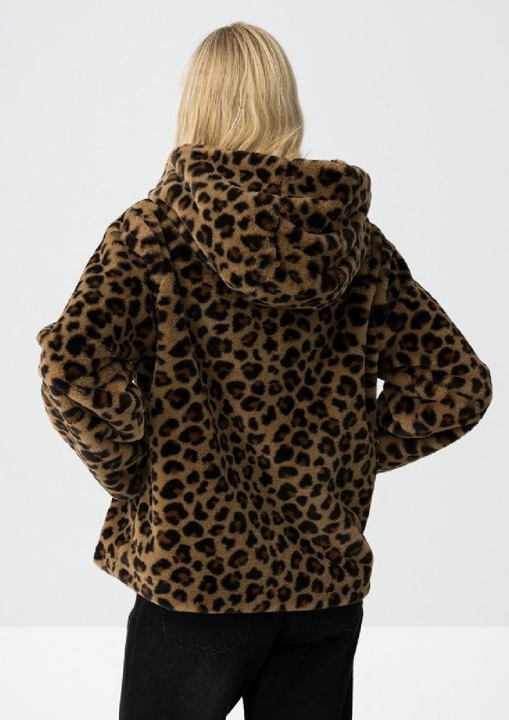 Classic leopard zip jacket