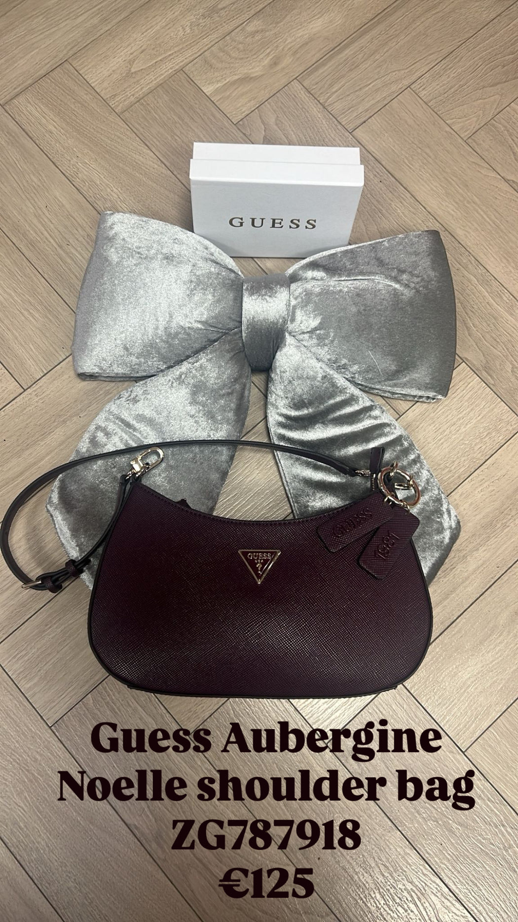 Guess Aubergine Noelle shoulder bag ZG787918