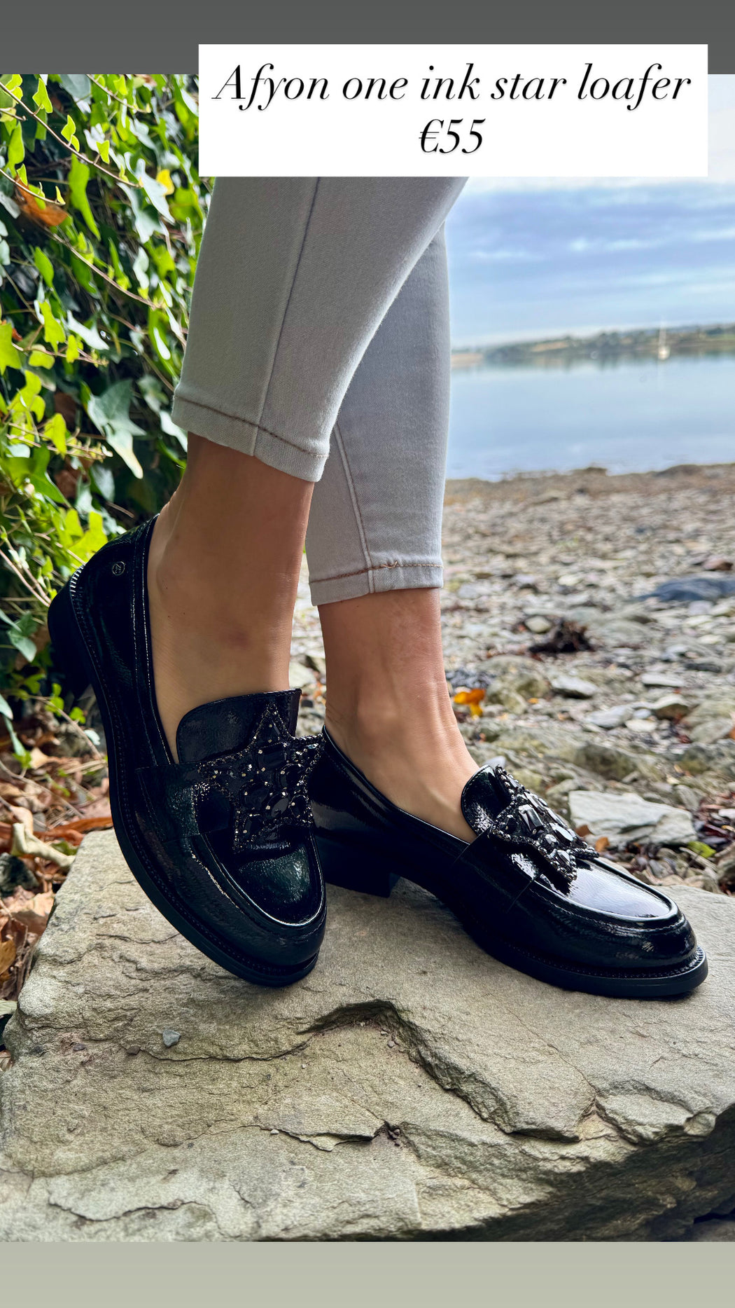 Afyon one ink star loafer