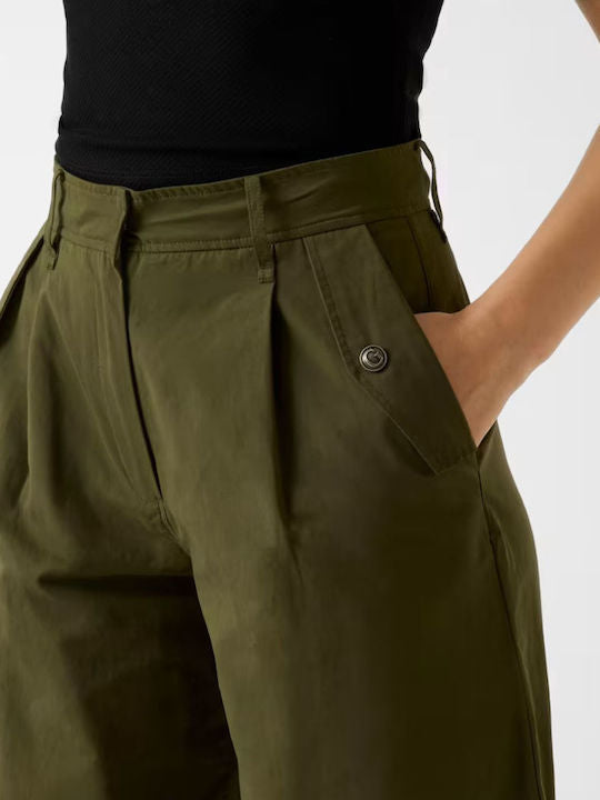 Guess khaki trousers w6rb08wj692-G8F6