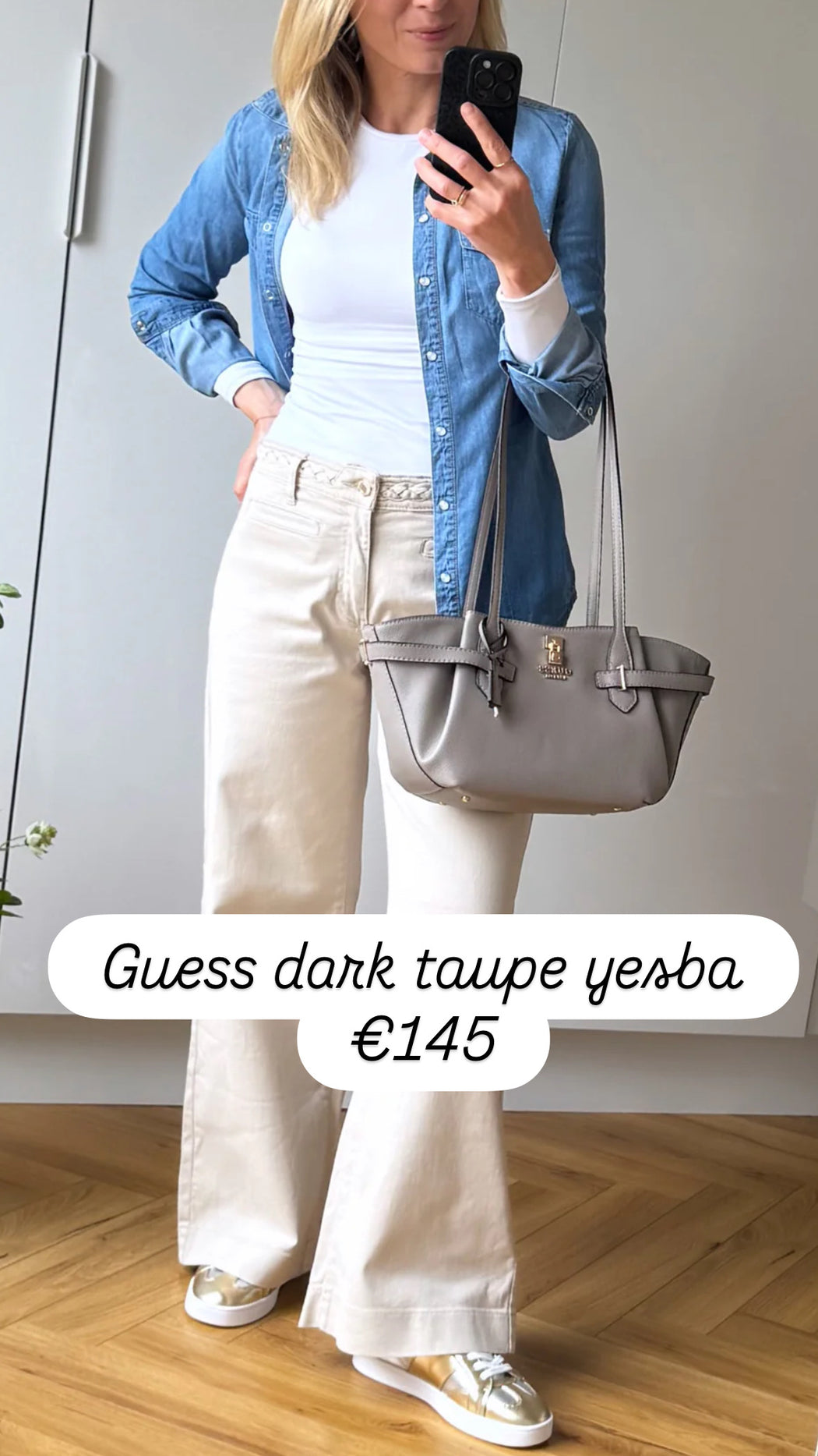 Guess dark taupe yesba BG783308