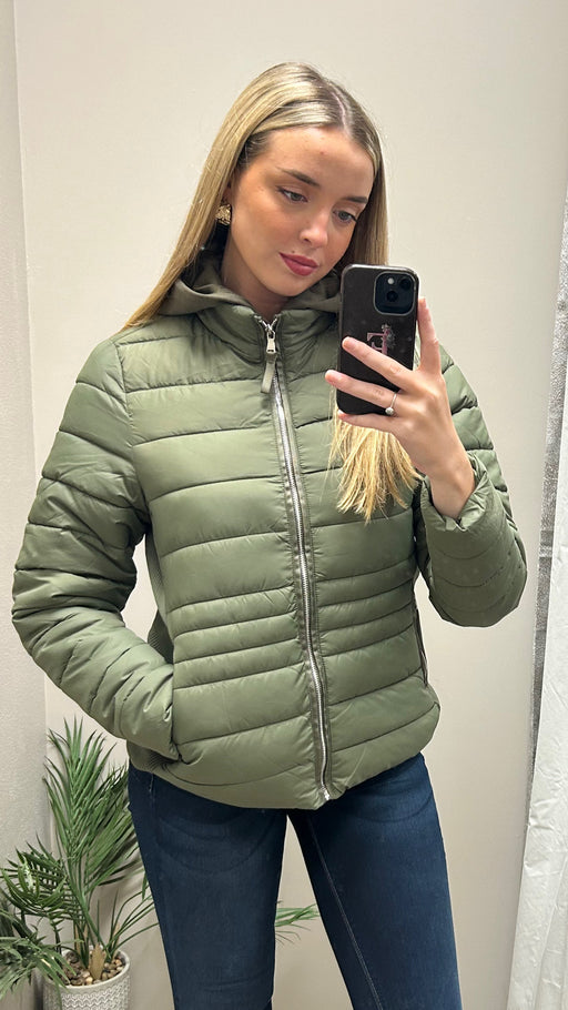 Evelyn green  puffa jacket