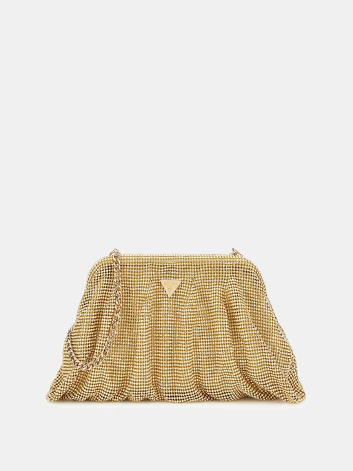 Guess gold zalina clutch bag