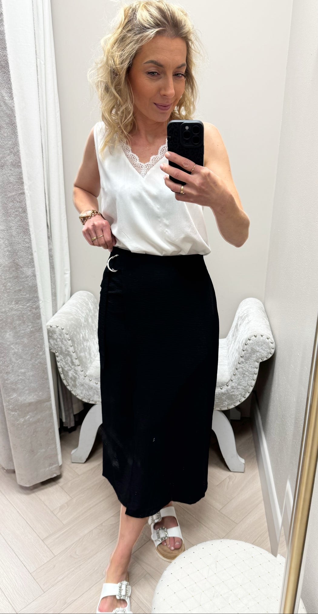 Greeny skirt