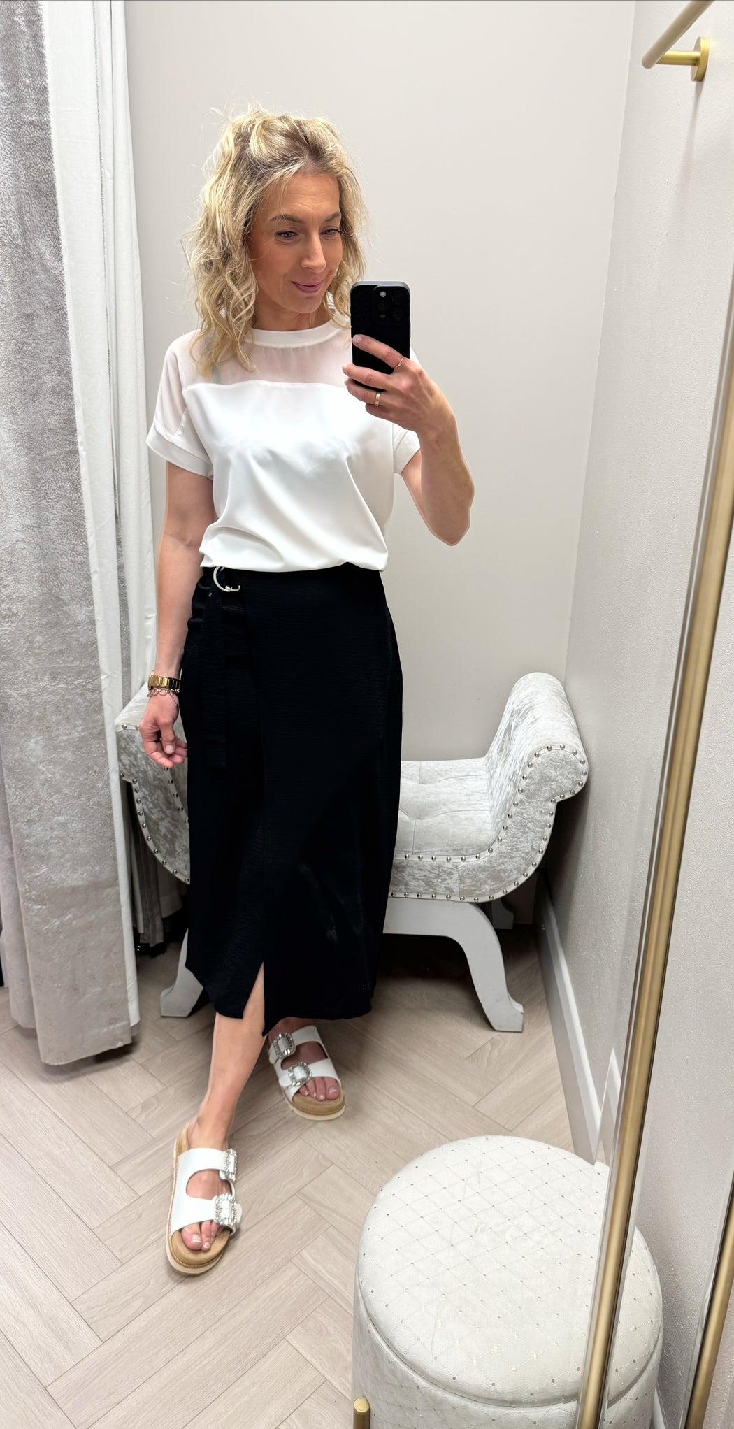 Greeny skirt