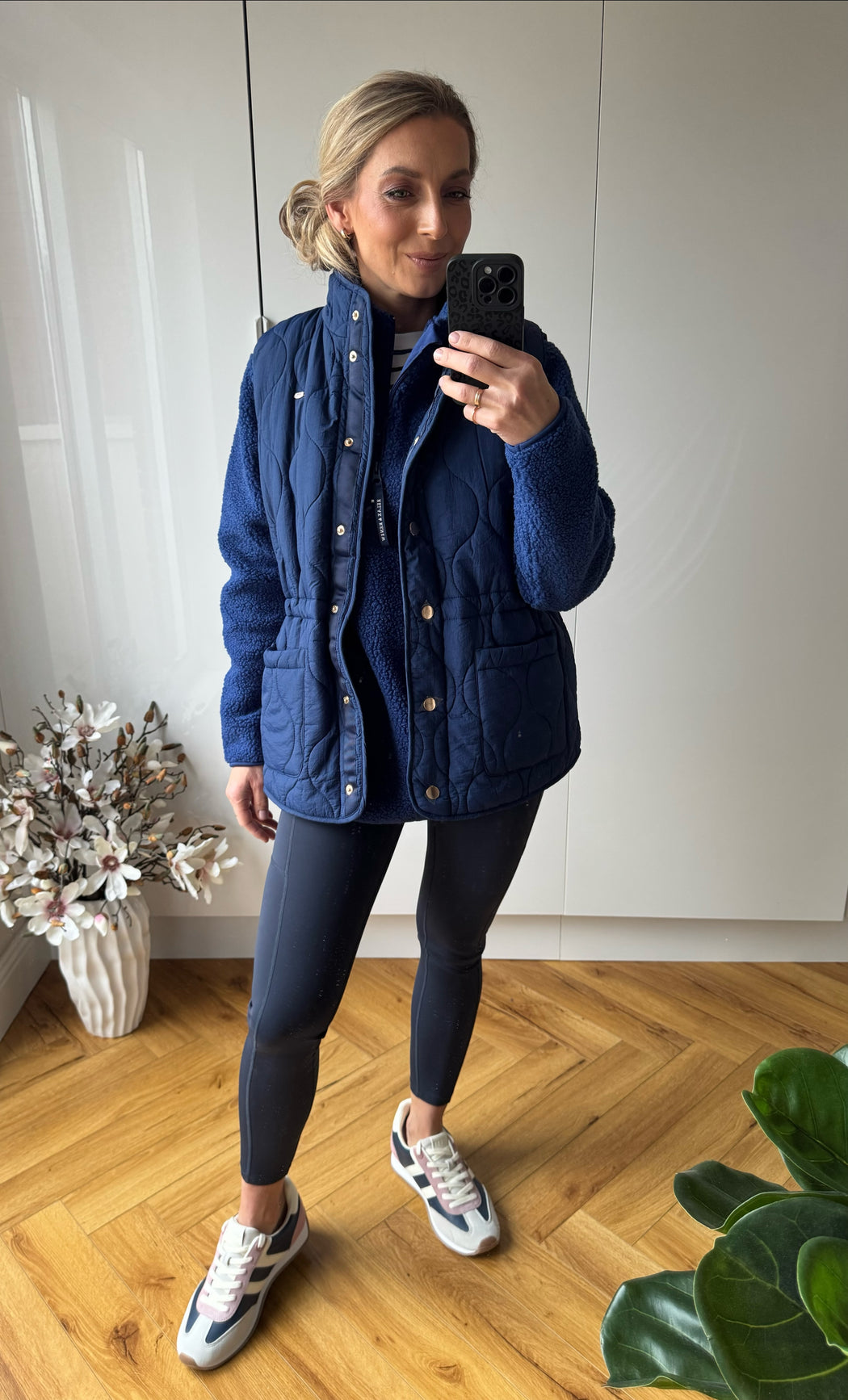 Mandy Gilet Blue