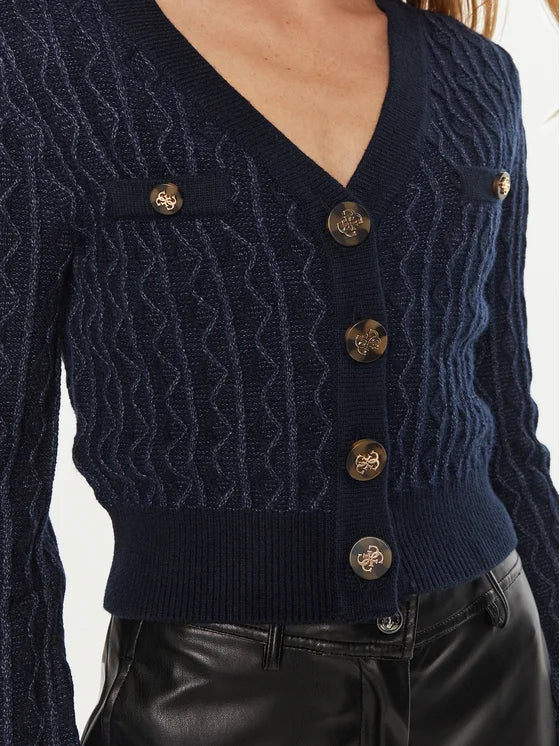 Guess Tiffany navy cardi w4brofz3k40