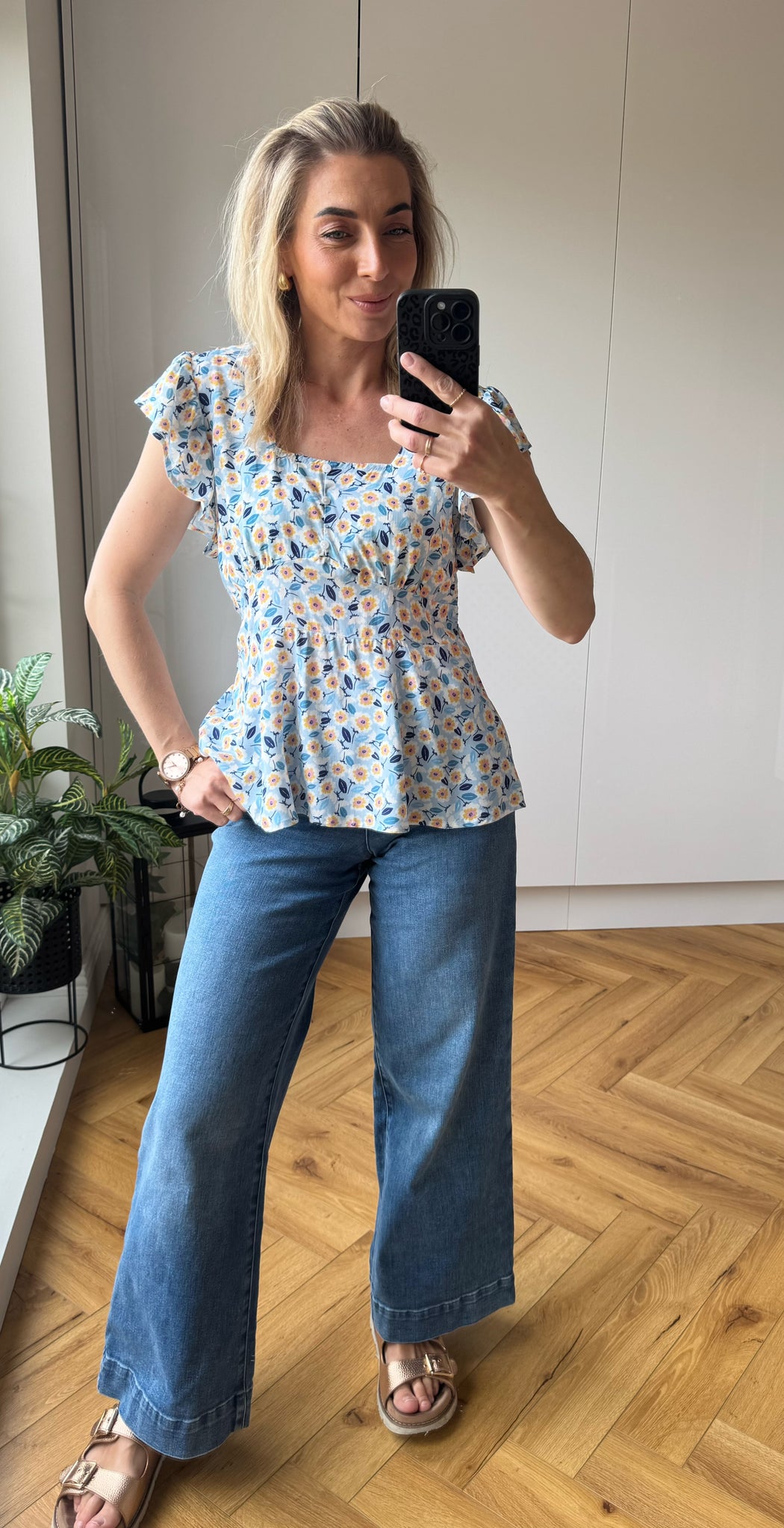 Tamara top blue